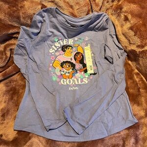 Disney Encanto 'Sister Goals' Purple Long Sleeve Tee